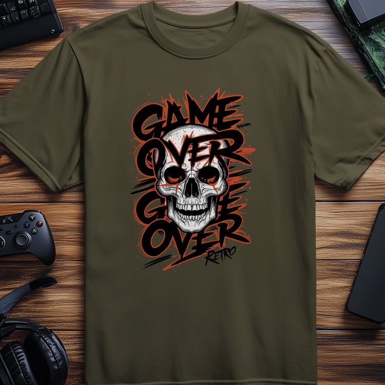 Gamer45 Skull T-shirt image 3
