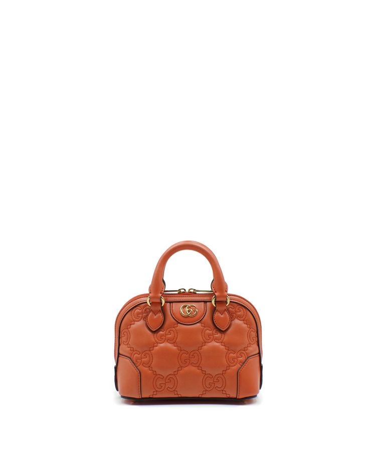 Gucci Gucci Borsa GG Matelassè Piccola In Pelle Arancione — Pre-owned Autentica product image