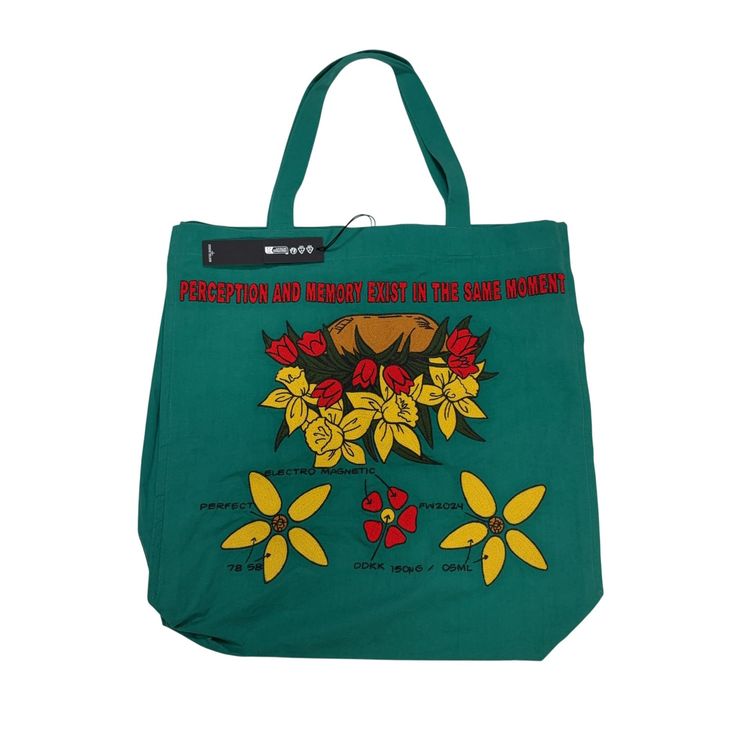 Immagine di Stone Island Tote Bag Green Accessories 3