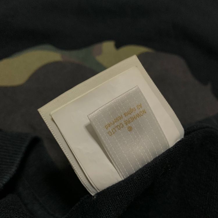 Bape Large Big Ape Head 1st Camo Black Tee A Bathing Ape image 5