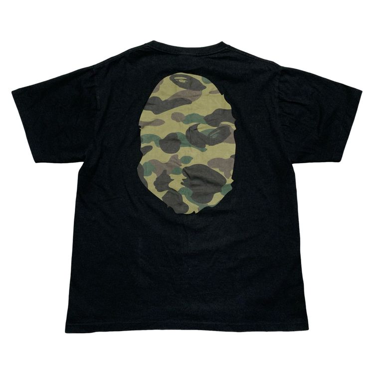 Bape Large Big Ape Head 1st Camo Black Tee A Bathing Ape image 10