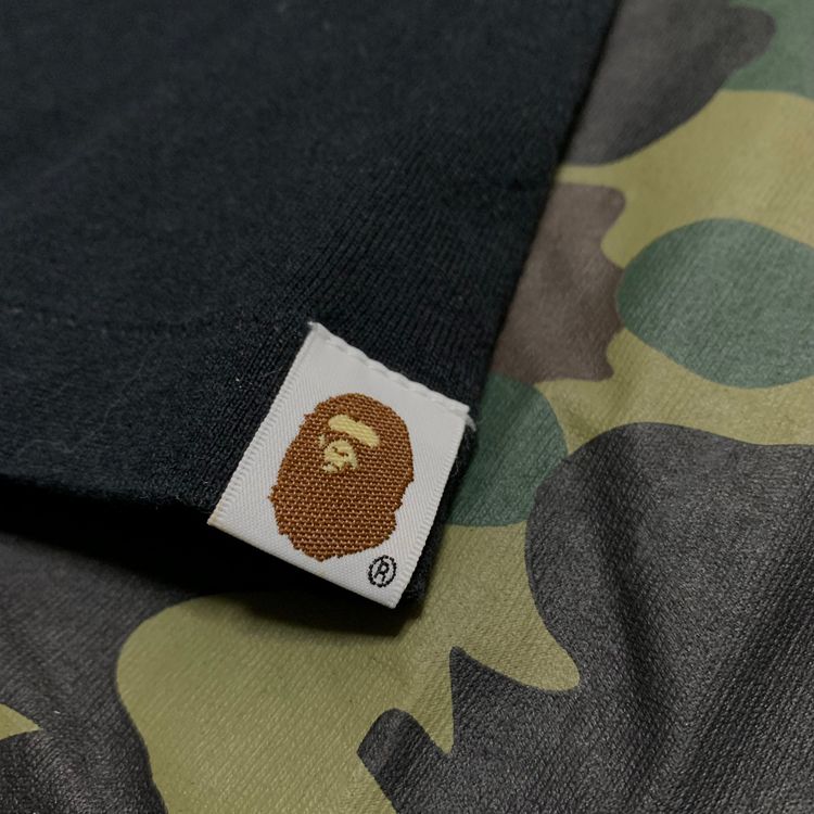 Bape Large Big Ape Head 1st Camo Black Tee A Bathing Ape image 4