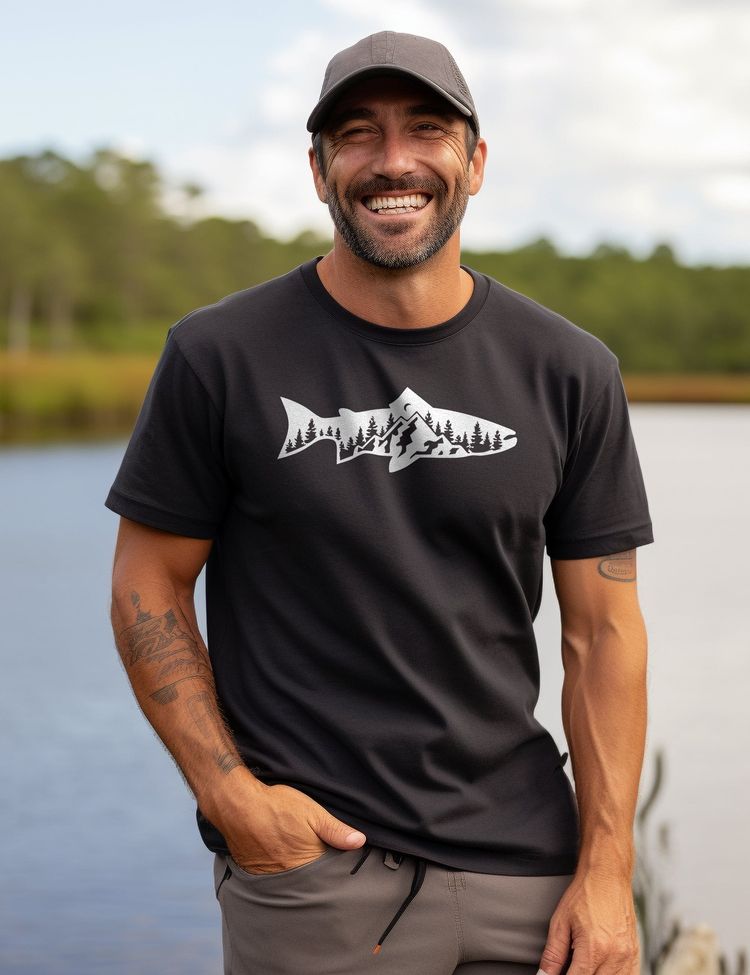 Fish Forest 2 T-Shirt 2