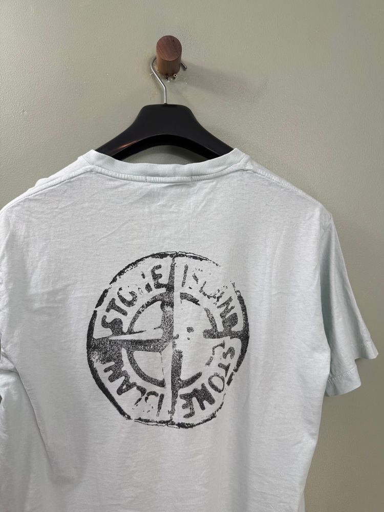 Stone Island Baby Blue T-Shirt 2