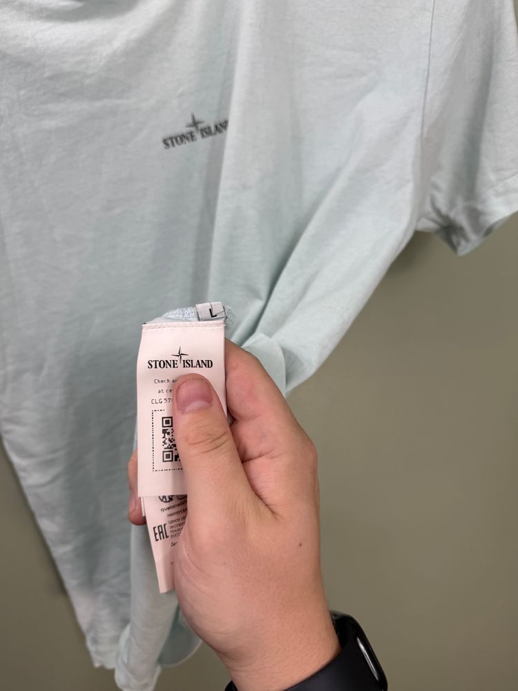 Stone Island Baby Blue T-Shirt 3