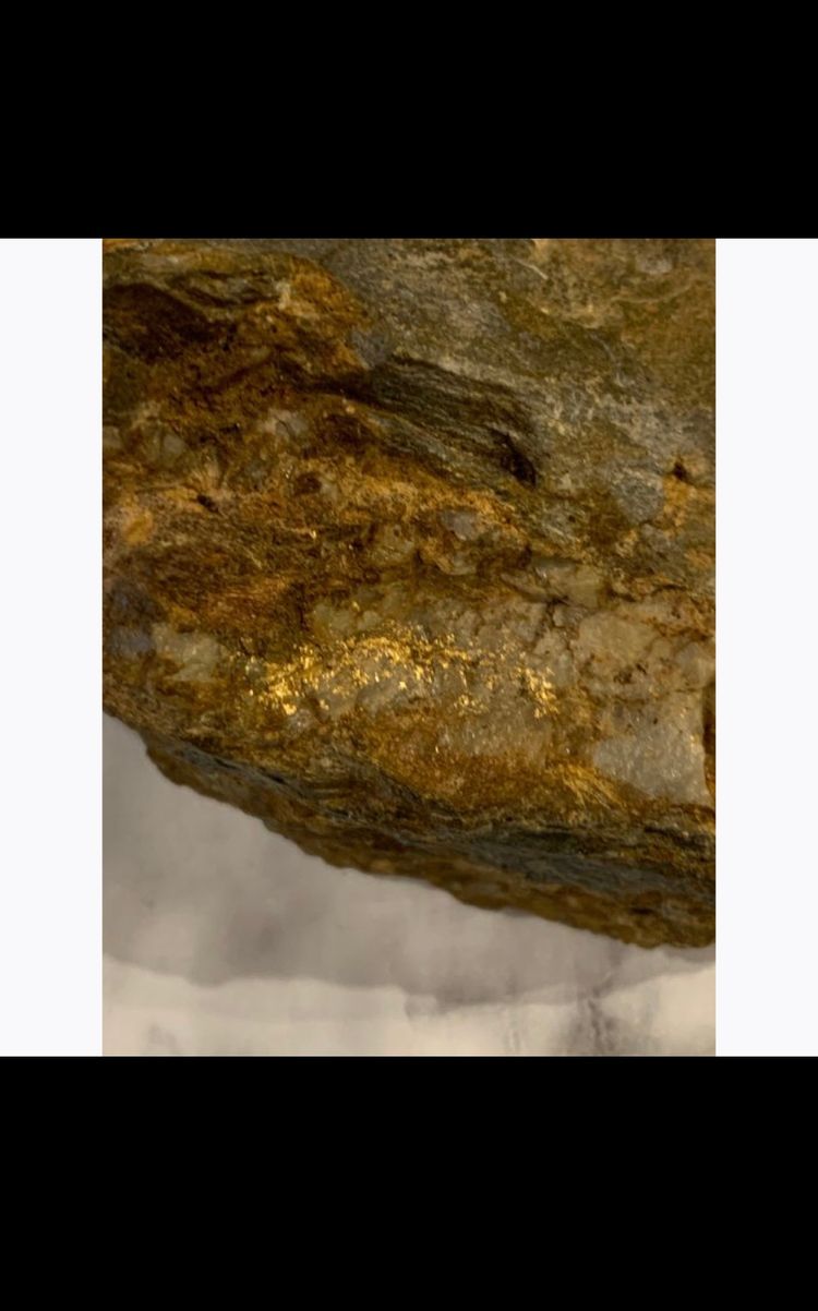 Pyrit Gold ore Nugget -314 grams -(1) (Vein Minimg) Australia  image 3