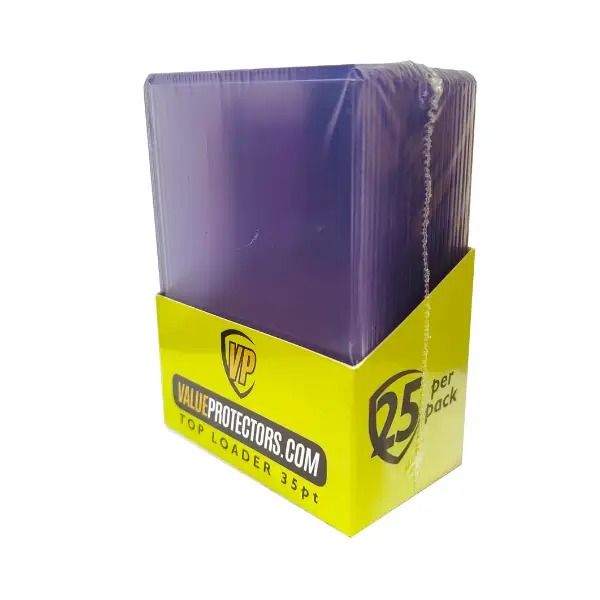 Value Protectors x25 Toploaders 35pt
