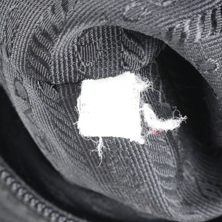 Prada Black Logo Nylon Tessuto Tote Shoulder Bag 2