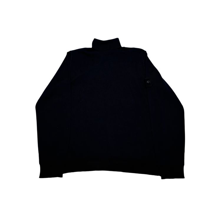 Stone Island Navy Ghost Piece Turtle Neck Jumper