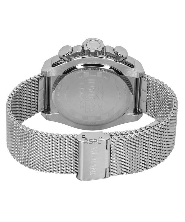 Immagine di Invicta Racing Chronograph GMT Stainless Steel Grey Dial Quartz 47203 Men's Watch 4