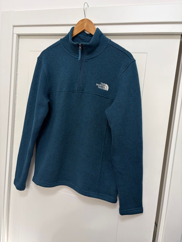 The North Face Blue Fleece Pullover obraz 2