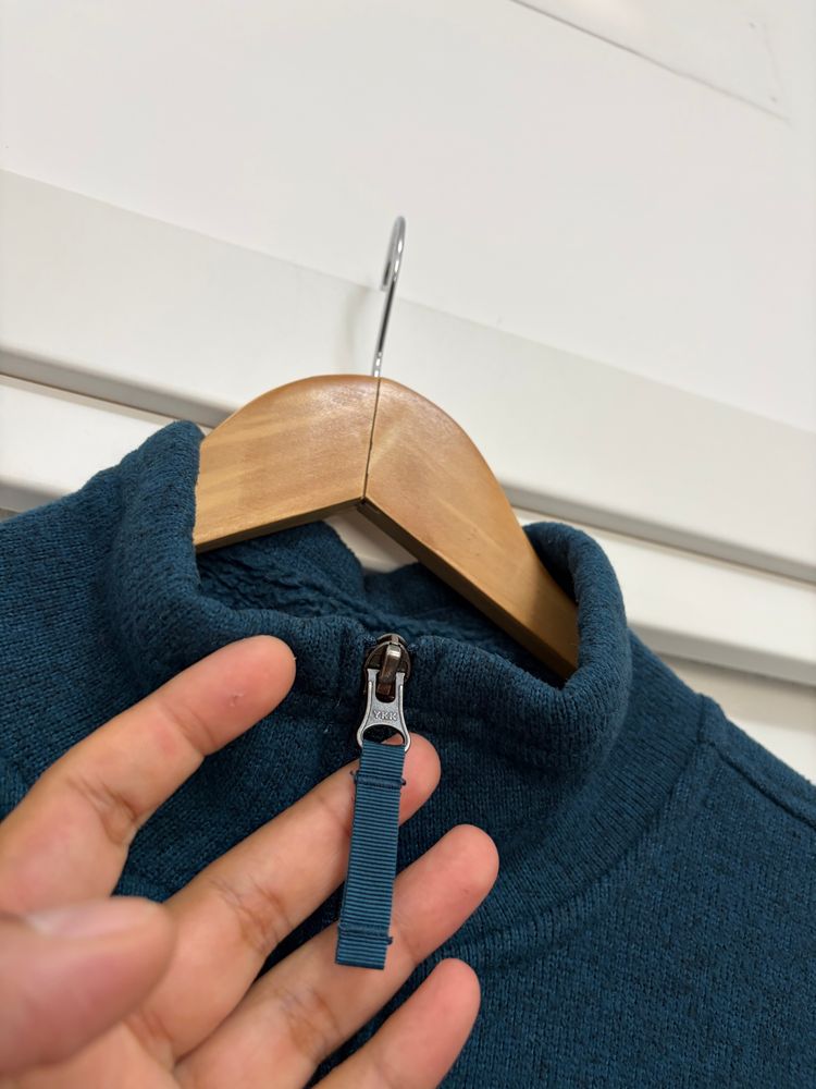 The North Face Blue Fleece Pullover obraz 4