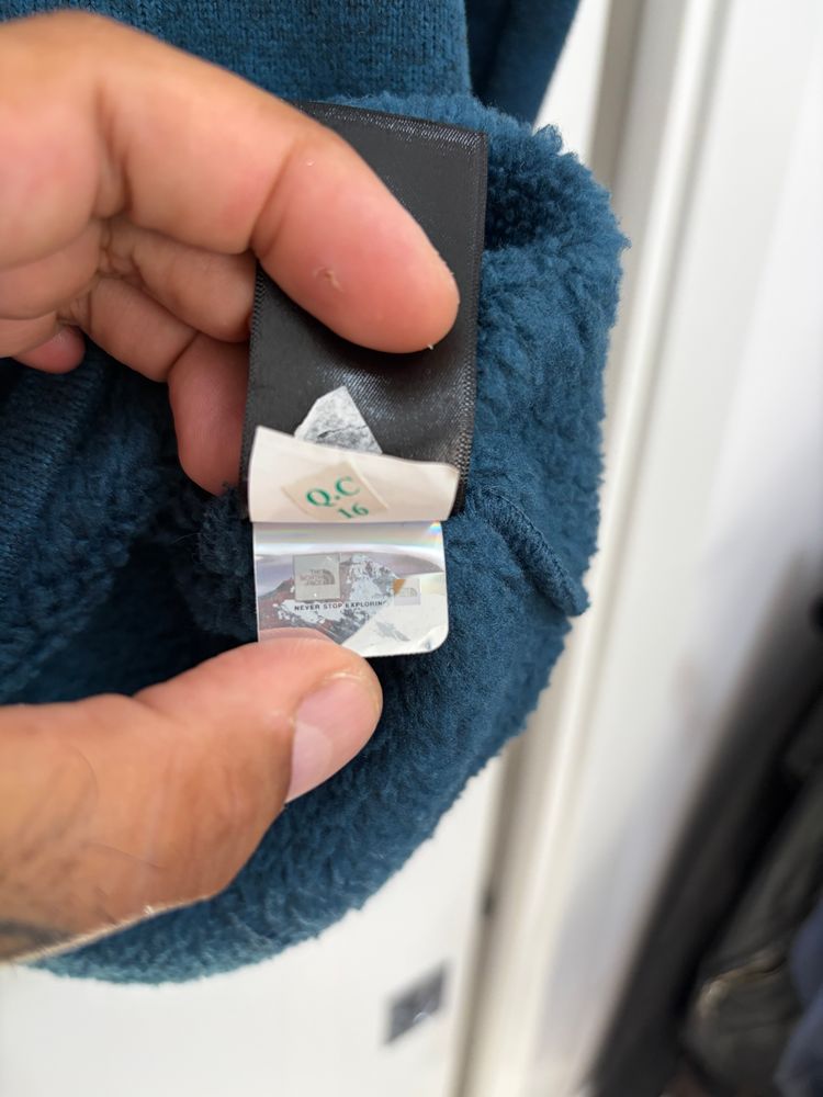 The North Face Blue Fleece Pullover obraz 9