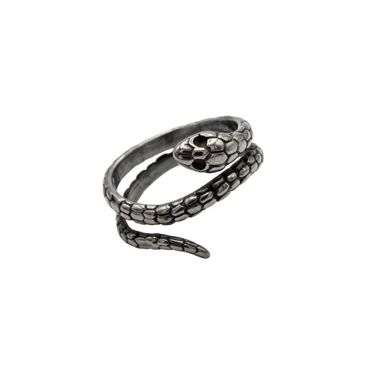 Anello SERPENT WRAP | Acciaio Inox Semi-Regolabile – Eldra Milano image 1