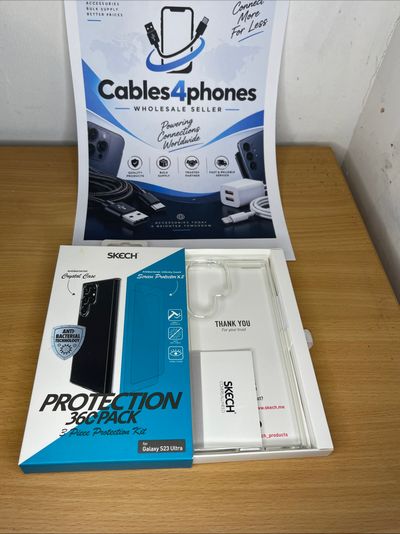 Skech Protection 360 Pack Galaxy S23 Ultra Case and screen protector film