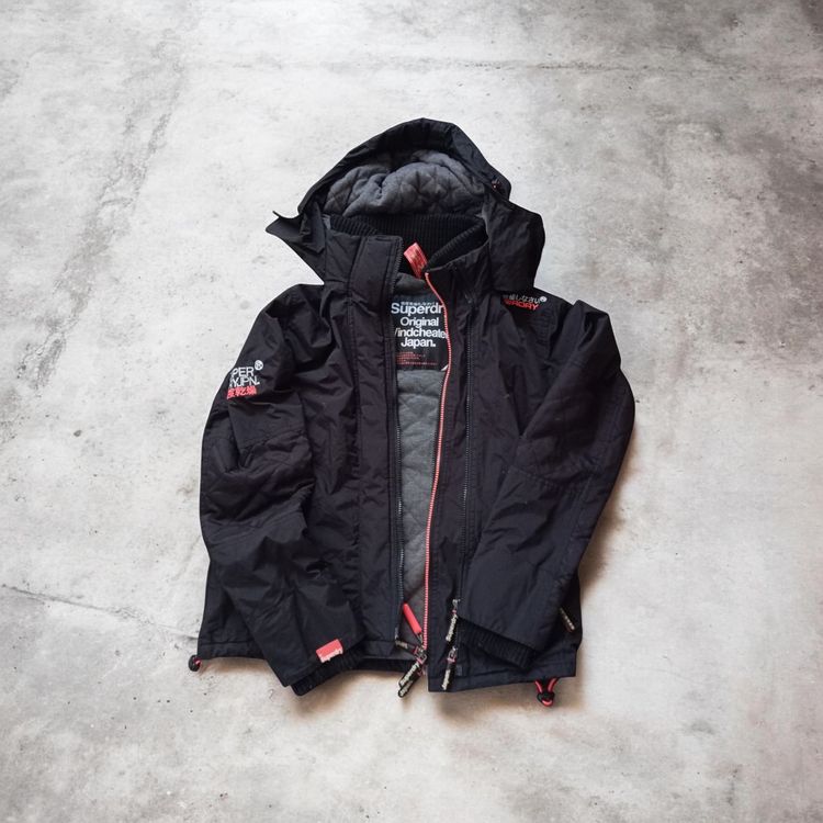 Superdry Black Windcheater Jacket
