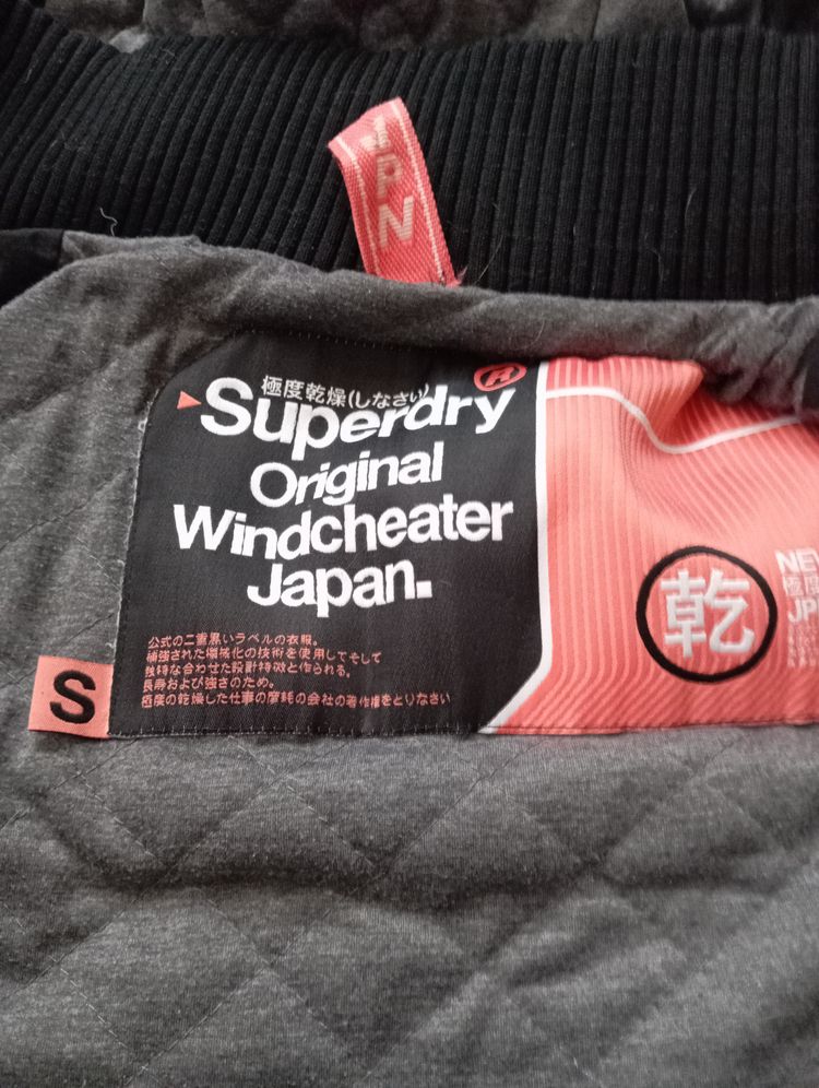 Superdry Black Windcheater Jacket 2