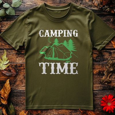 Camping Time = 3-01 T-Shirt – Funny 5