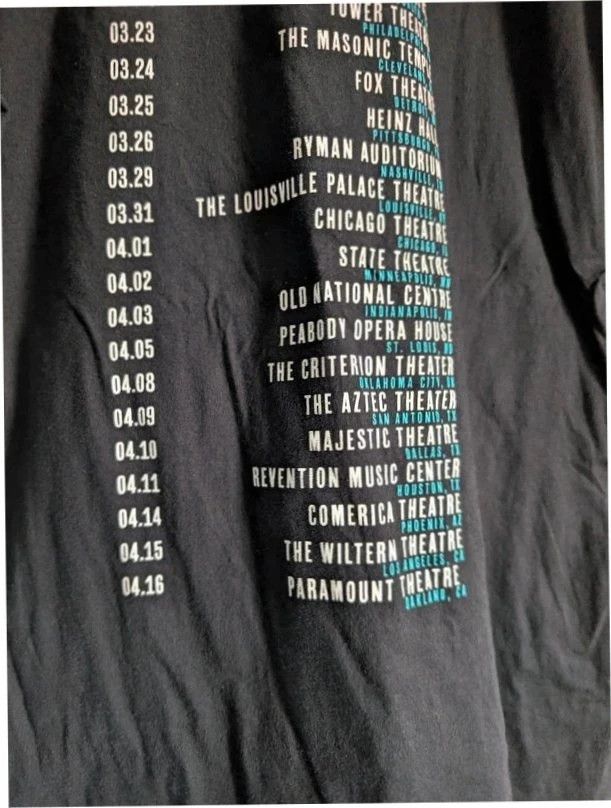 Kirk Franklin 2016 Tour T-Shirt Black XL Gospel Music Graphic Band Tee Unisex image 4