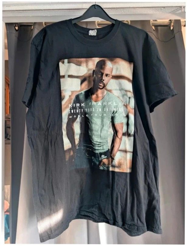 Kirk Franklin 2016 Tour T-Shirt Black XL Gospel Music Graphic Band Tee Unisex image 1