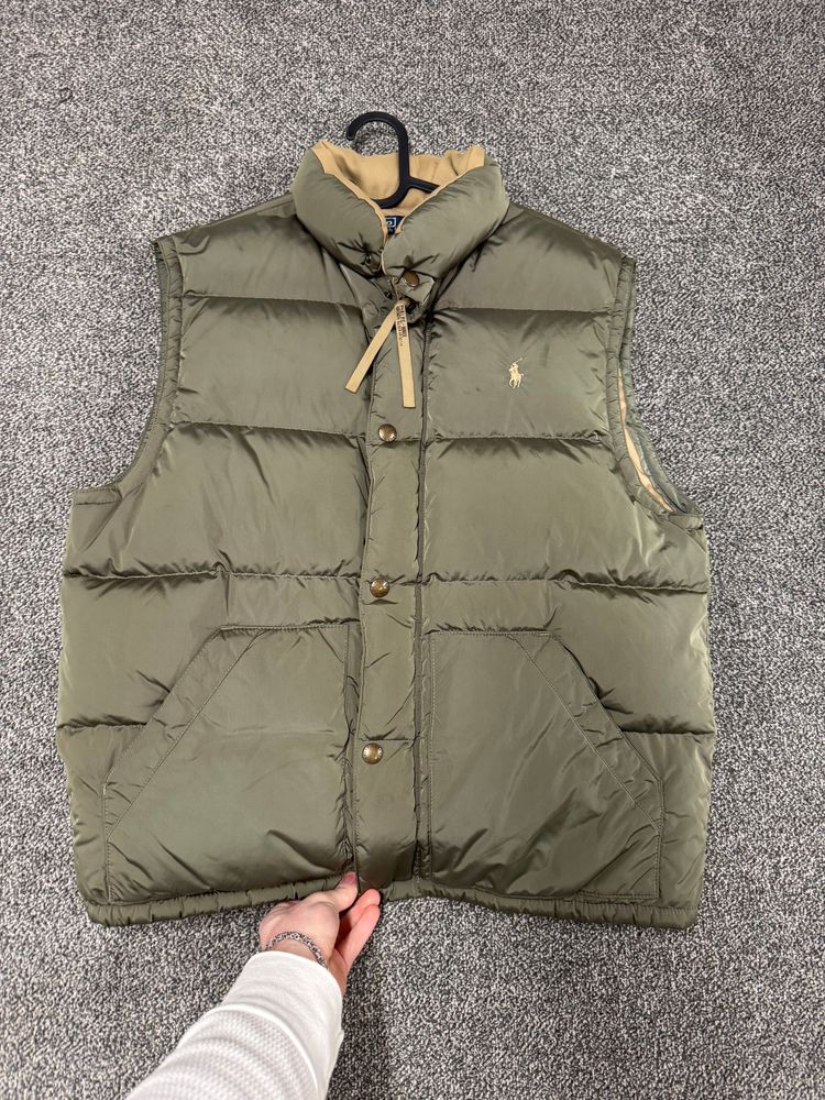 Polo By Ralph Lauren Green Puffer Vest