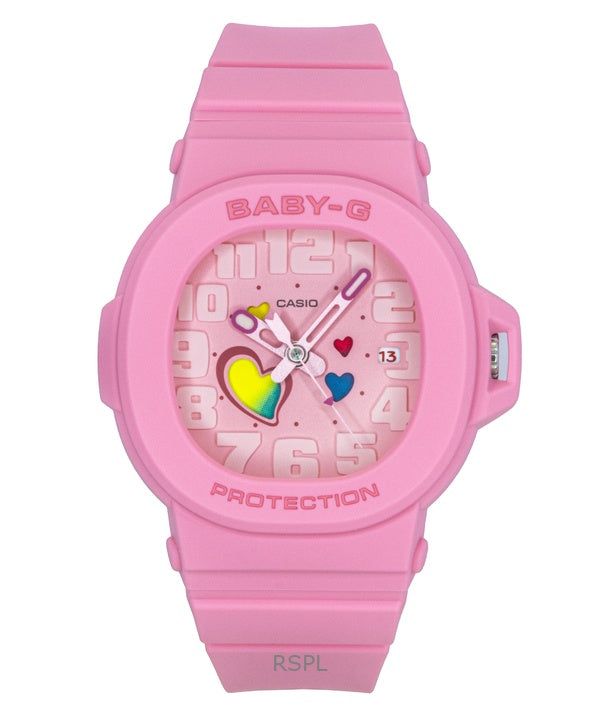 Casio Baby-G Analog Playful Hearts Series Pink Dial Quartz BGA-10-4A 100M Women's Watch image 1