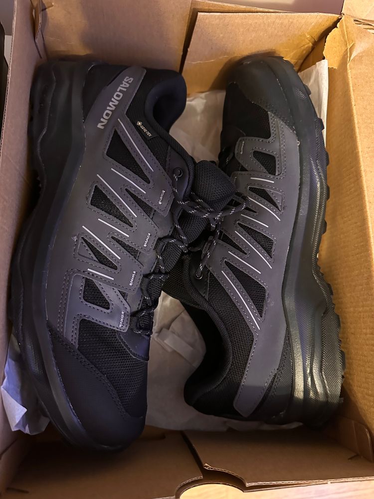 Salomon Salomon Black And Grey Trail Running Shoes product image