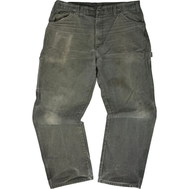 Dickies Carpenter Workwear Trousers Green image 8
