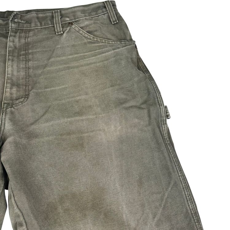 Dickies Carpenter Workwear Trousers Green image 6
