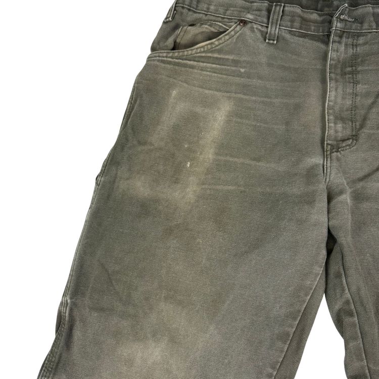 Dickies Carpenter Workwear Trousers Green image 2
