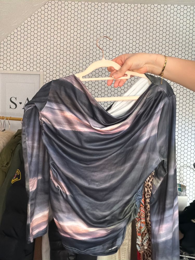 Other Long Sleeve Draped Top product image
