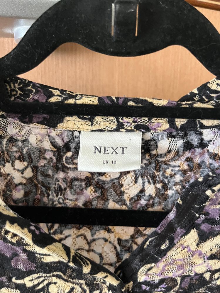 Floral Long Sleeve Blouse size 14 obraz 2