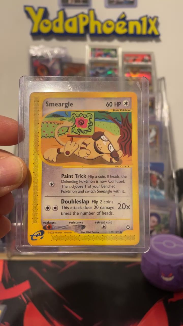 Immagine di Fossil Smeargle 109/147 [Aquapolis] 1