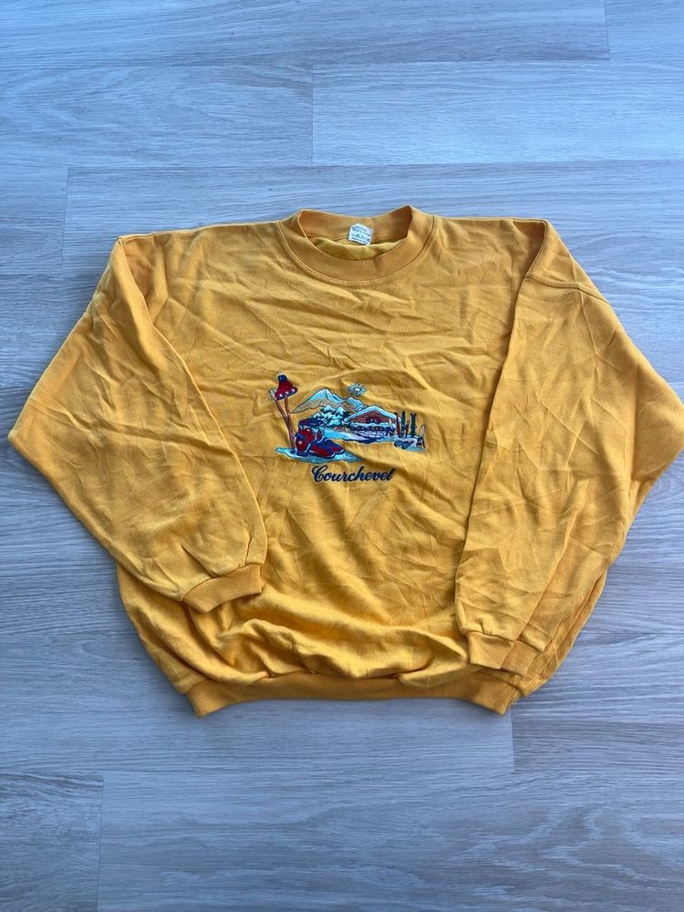 Other Yellow Sweatshirt With Courchevel Embroidery product image