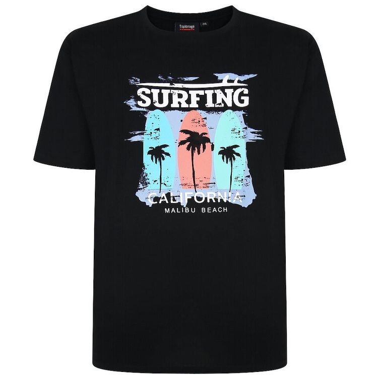 Espionage Mens Big Size Summer Theme Printed Tee (326) 9