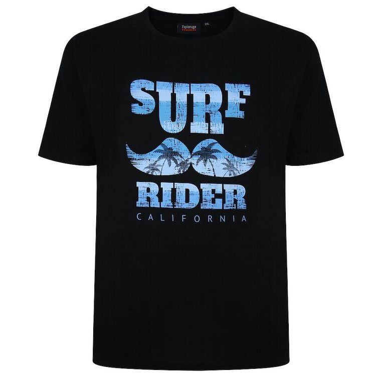 Espionage Mens Big Size Summer Theme Printed Tee (326) 10