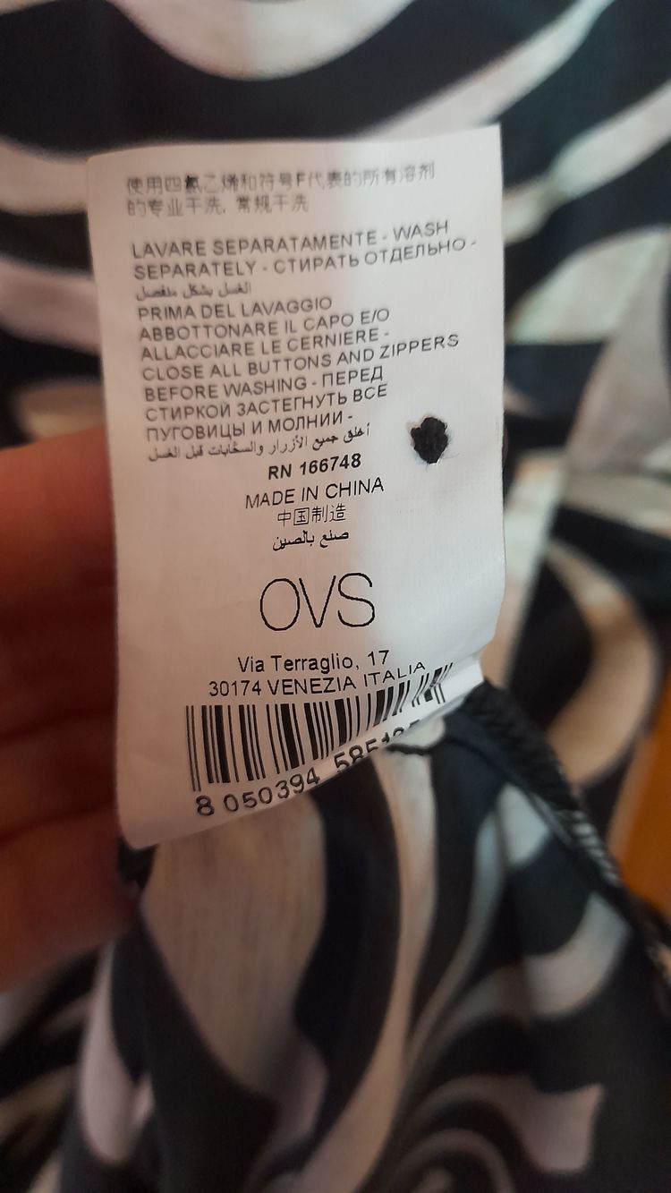 OVS Vestito da donna stampa zabrata image 10