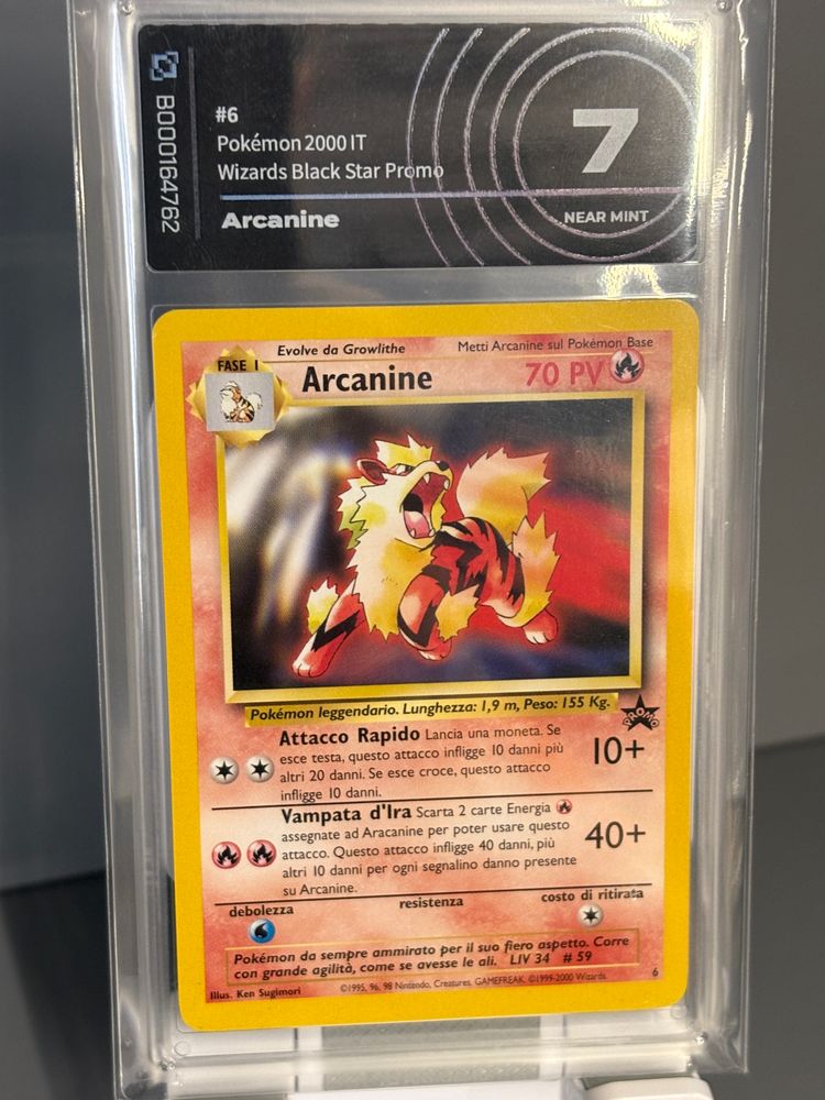 Pokémon Arcanine Trading Card