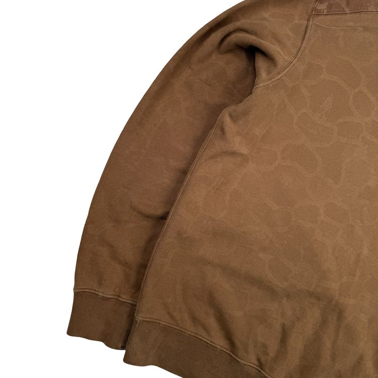 Stone Island 2014 Brown Tortoise Shell Cotton Crewneck Jumper  - Medium 3