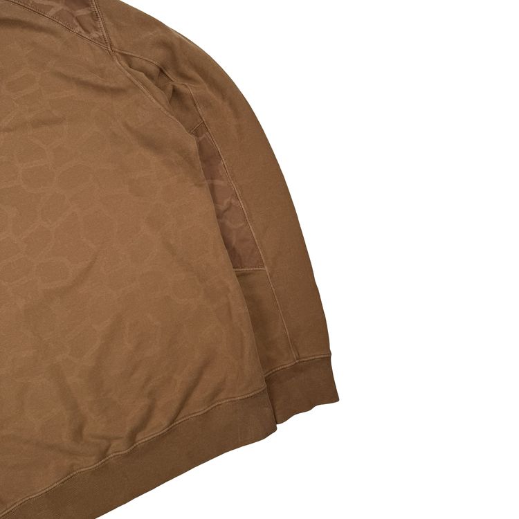 Stone Island 2014 Brown Tortoise Shell Cotton Crewneck Jumper  - Medium 7