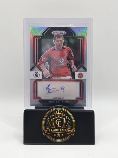 Paul Scholes (Man United) 11/99 Autographed Card Prizm Premier League 2022-2023
