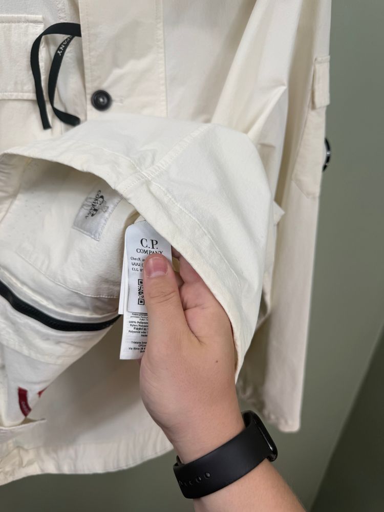 C.P. Company Off White NyShell Jacket 5