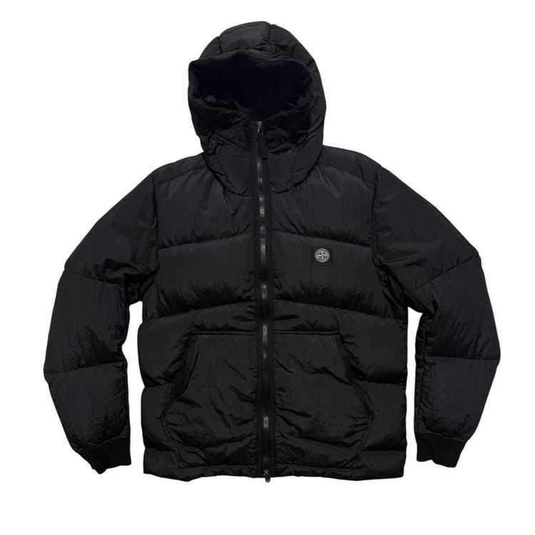 Stone Island Nylon Ripstop Watro Down Jacket image 1