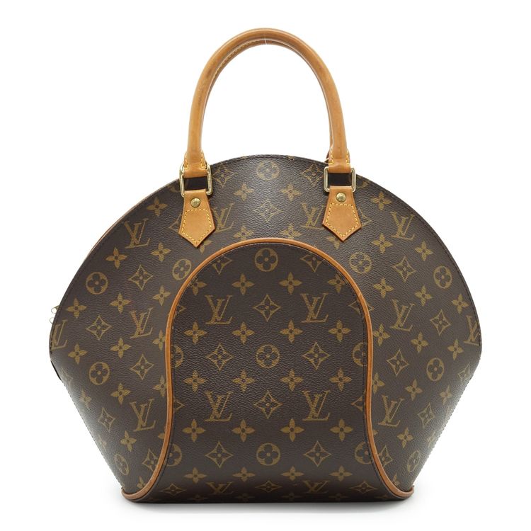 Louis Vuitton Vintage Monogram Canvas Ellipse MM Handbag Satchel Bag image 1