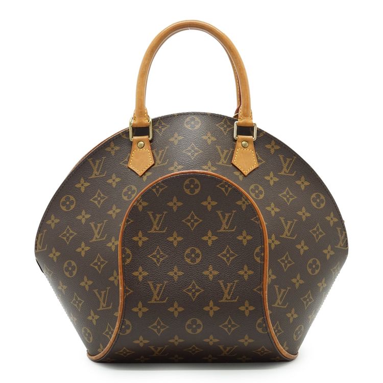 Louis Vuitton Vintage Monogram Canvas Ellipse MM Handbag Satchel Bag obraz 8