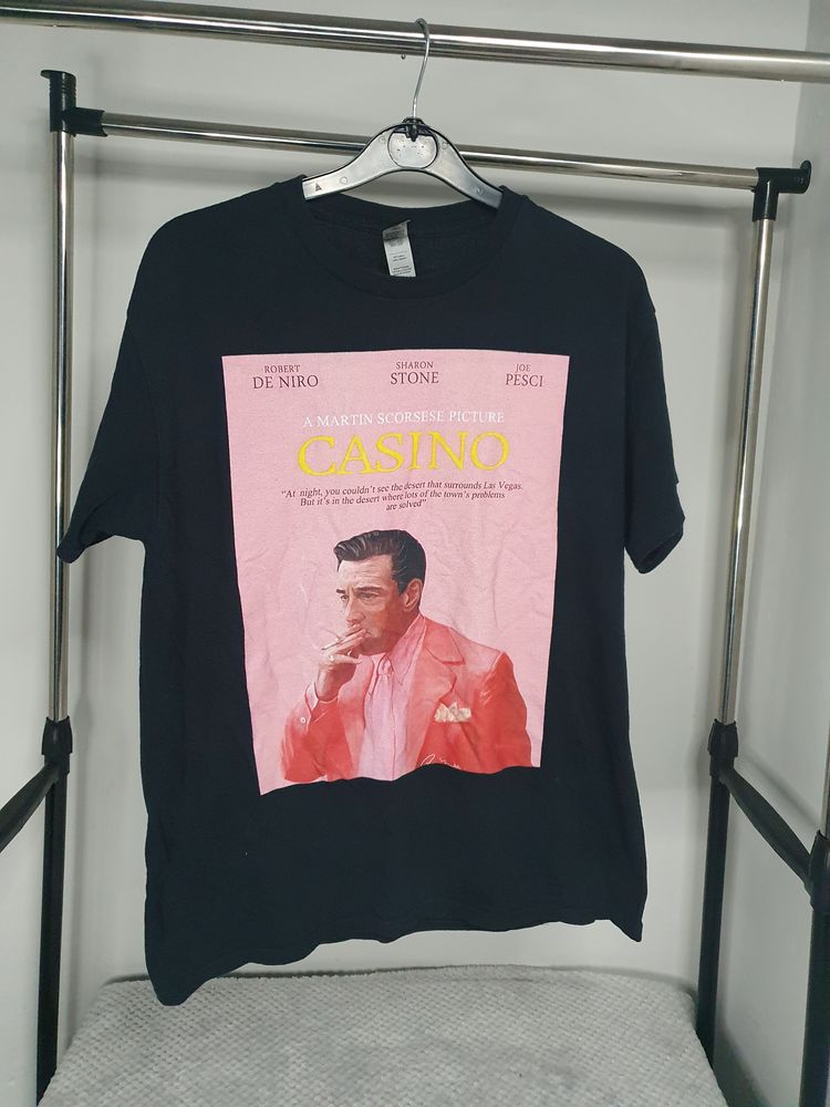 Other Black Graphic T-Shirt With Casino Movie Print product image