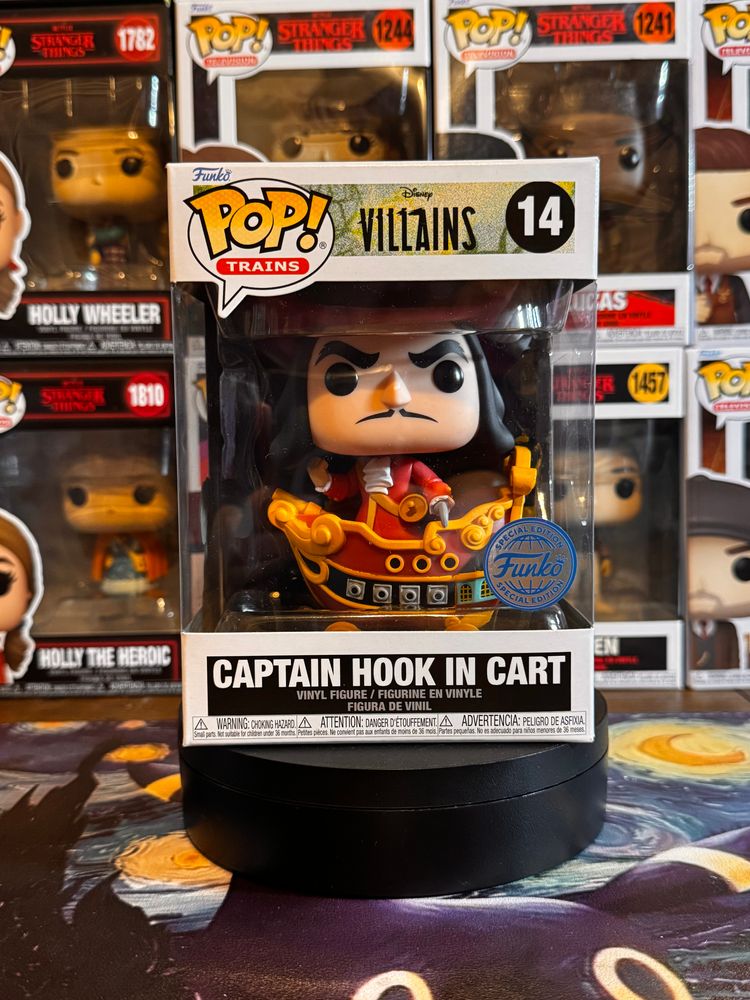 Funko Pop! Trains Disney Villains Captain Hook In Cart (14)