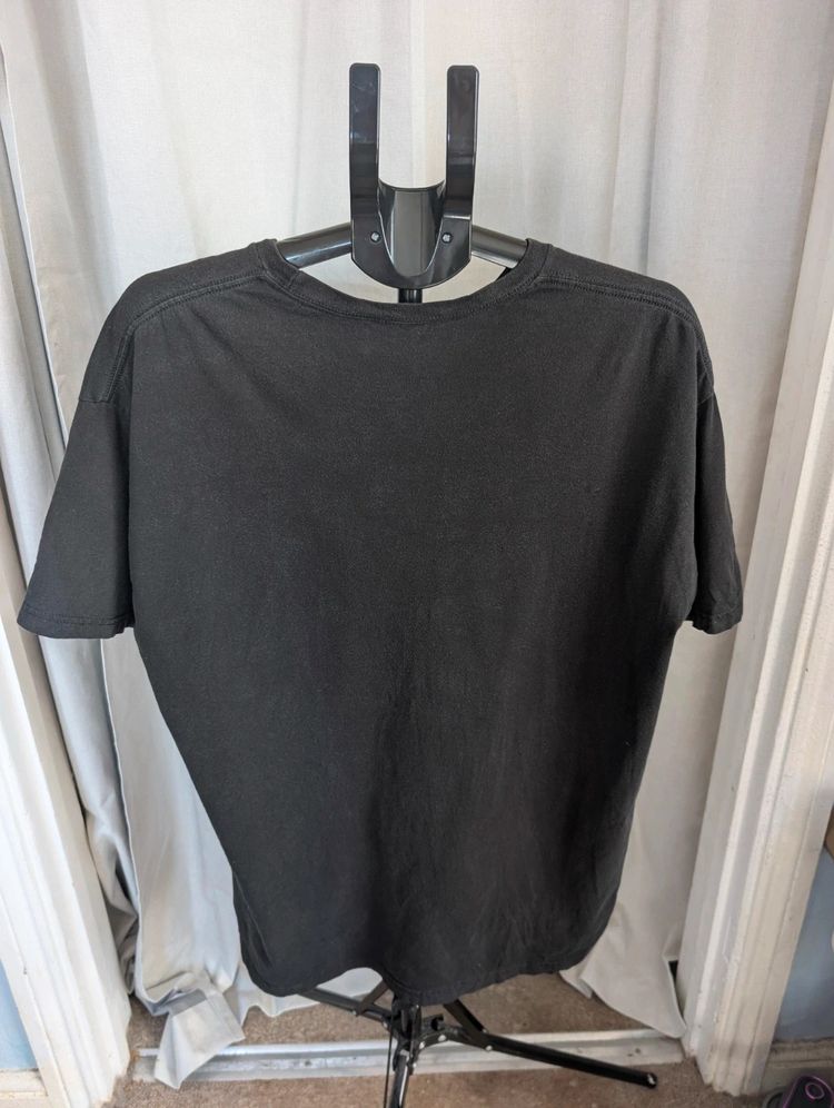 Hard Rock Hotel Chicago T-Shirt Black XL Extra Large Tonal Graphic Cotton Top image 4