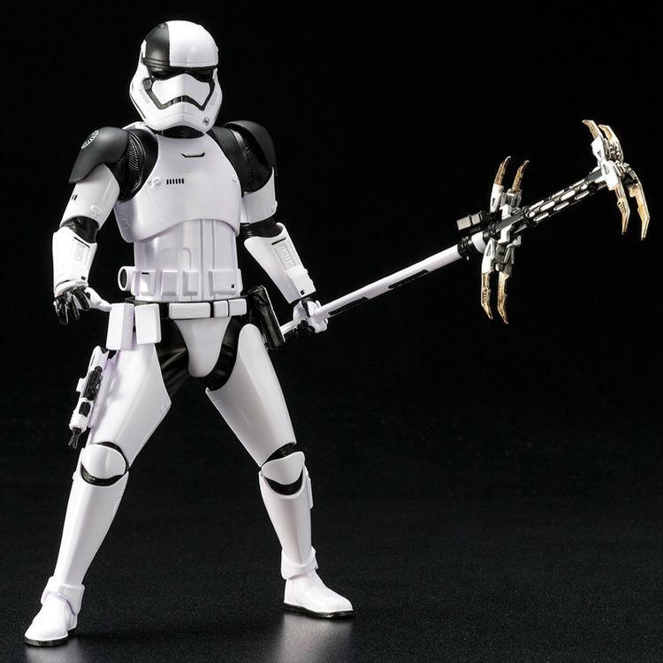 Kotobukiya Star Wars The Last Jedi First Order Stormtrooper Executioner Artfx+ Action Figure EX DISPLAY obraz 7