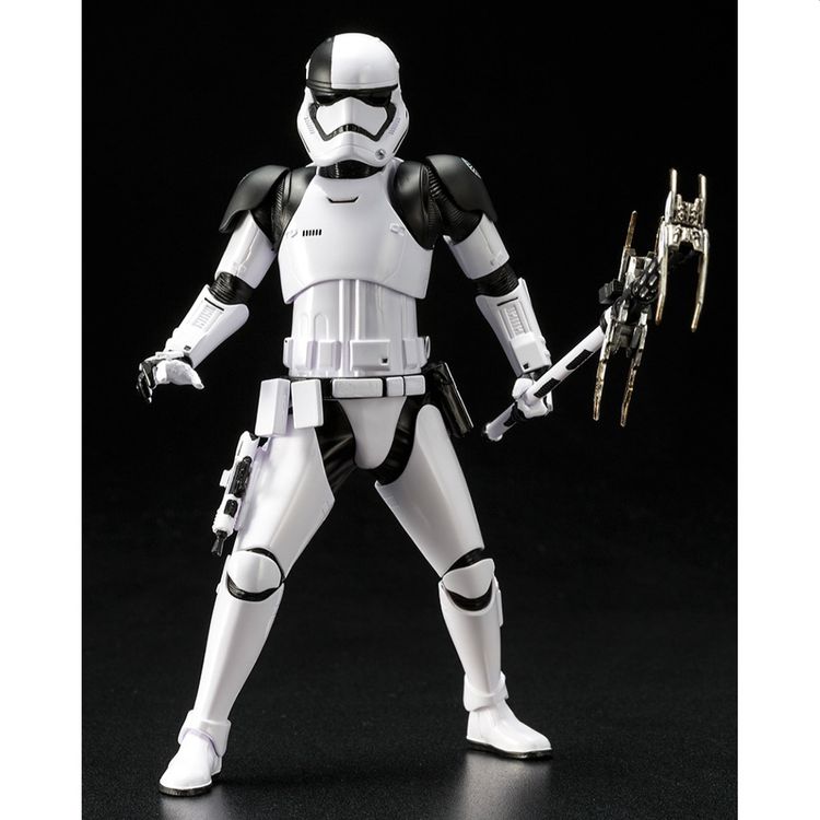 Kotobukiya Star Wars The Last Jedi First Order Stormtrooper Executioner Artfx+ Action Figure EX DISPLAY obraz 2